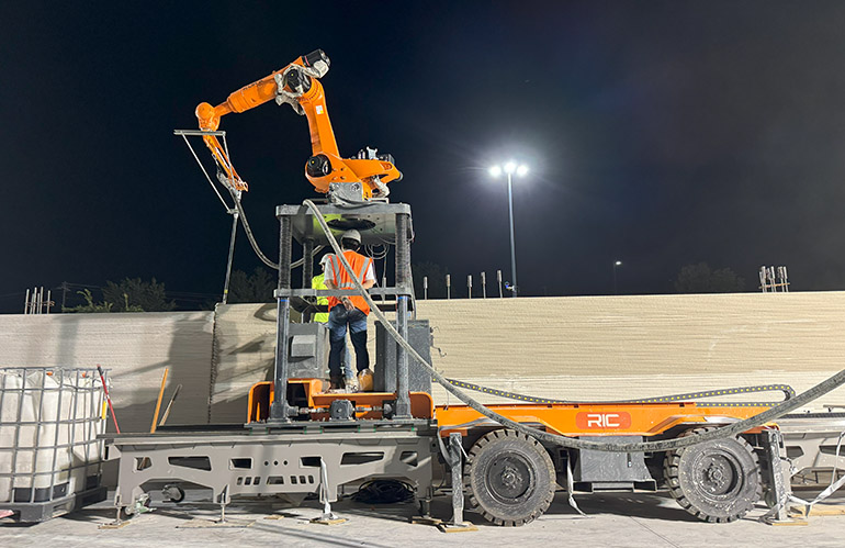 giant construction 3d printer