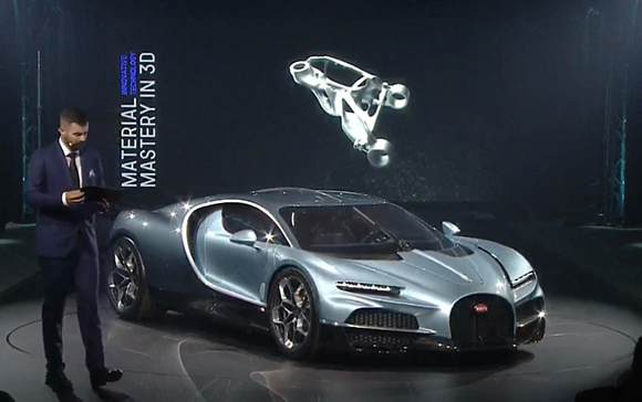 Bugatti Utilizes Divergent’s AM for Tourbillon Hypercar