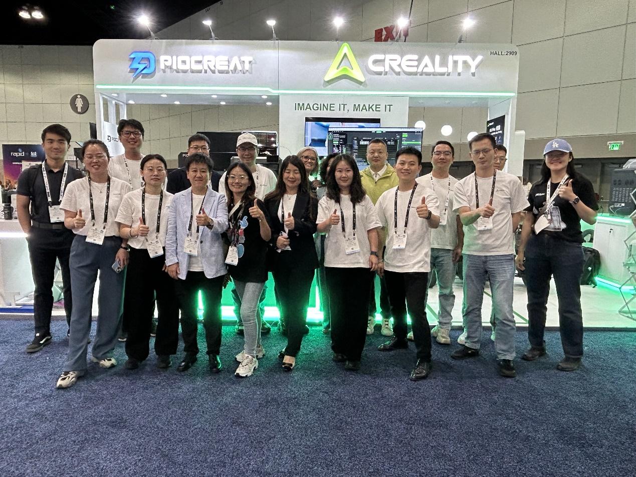Creality Showcases New 3D Printing Innovations at RAPID+TCT 2024 and Hosts LA User Event