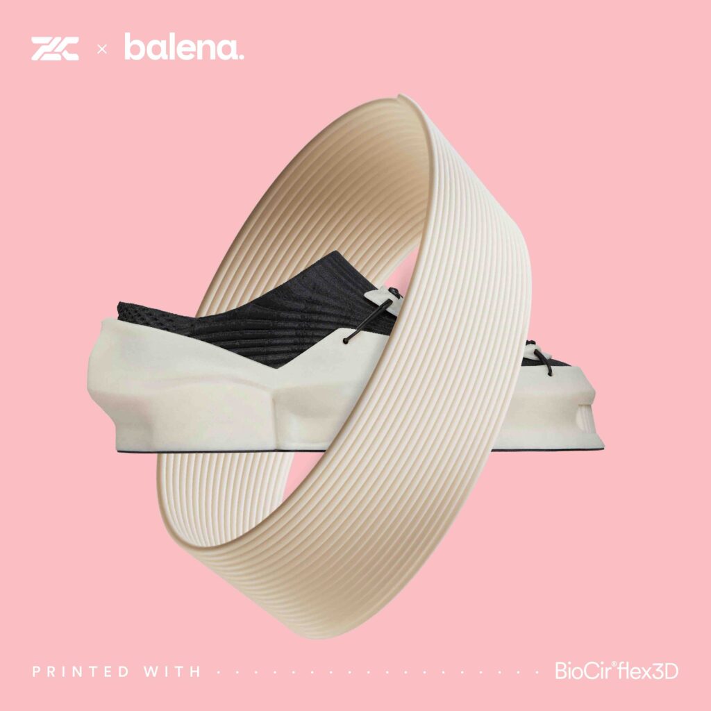 Designer Zulu Kuki Collaborates with Balena to Create Compostable Bio-Based 3D Printed Footwear
