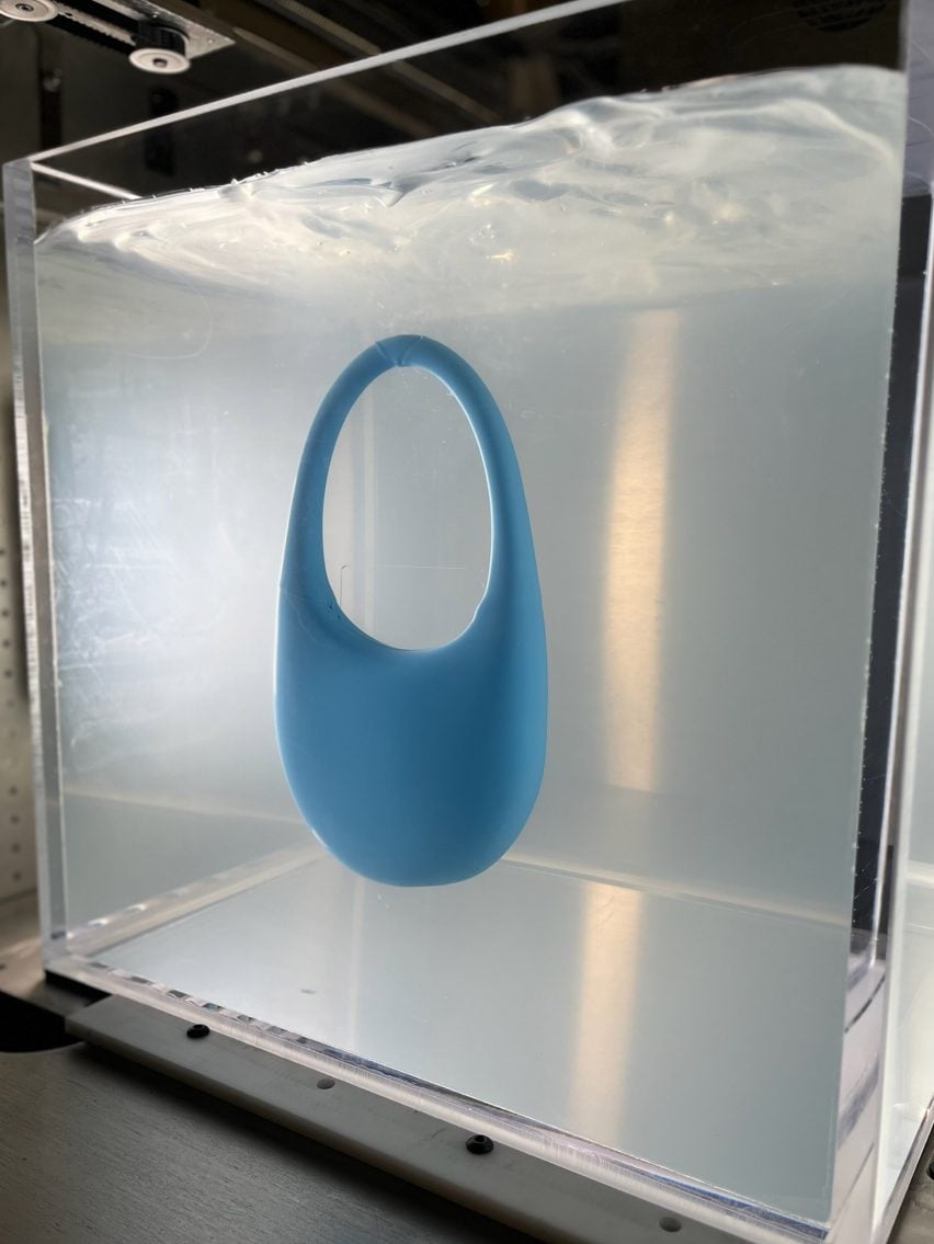 Coperni Unveils Ariel Swipe Bag Made from Liquid 3D Printed Silicone