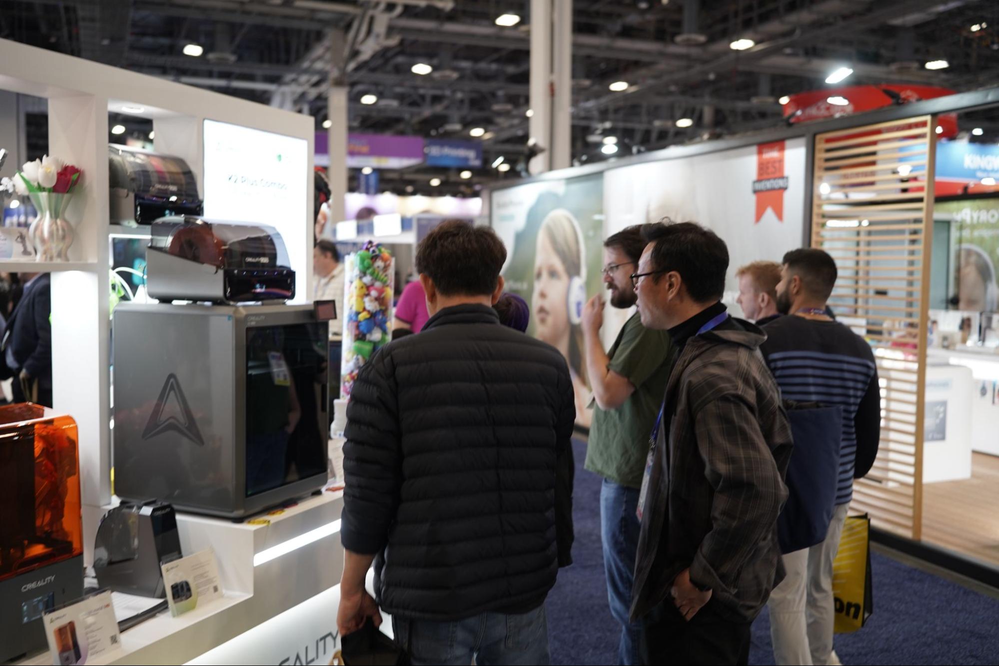 K2 Plus Combo on display at CES 2025.

