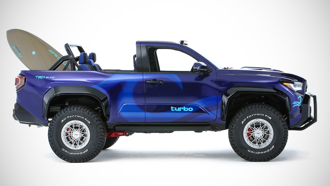 Toyota Unveils 4Runner TRD Surf Concept with 3D Printed Removable Top at SEMA 2024