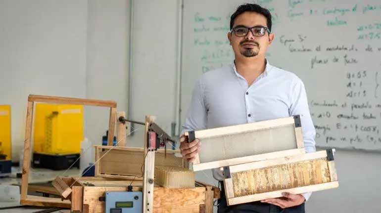 Beehives 3D Printed  for Sustainable Farming in Mexico