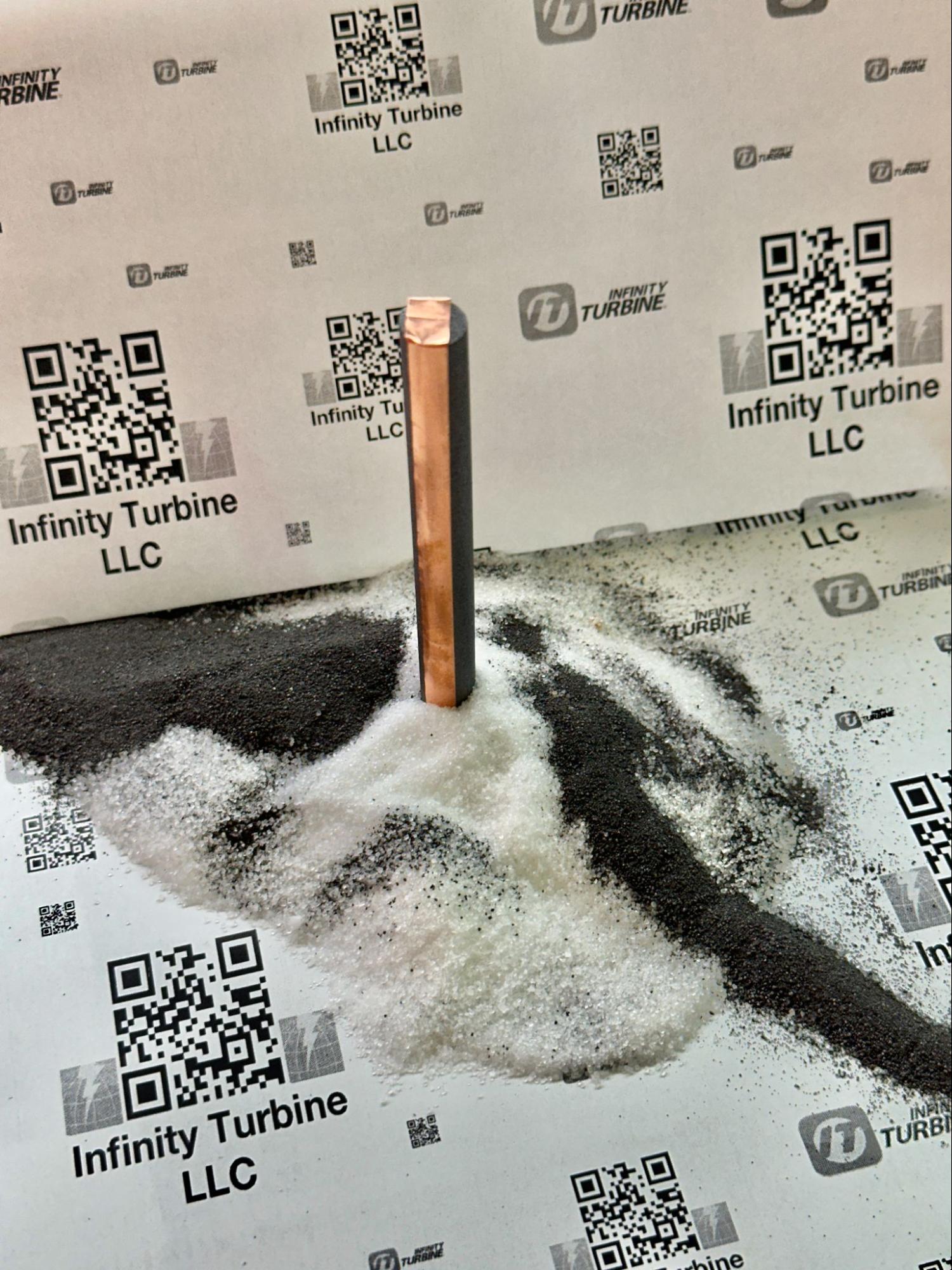 Infinity Turbine Introduces 3D Printed Electrodes for Saltwater Batteries and Electrocatalysis