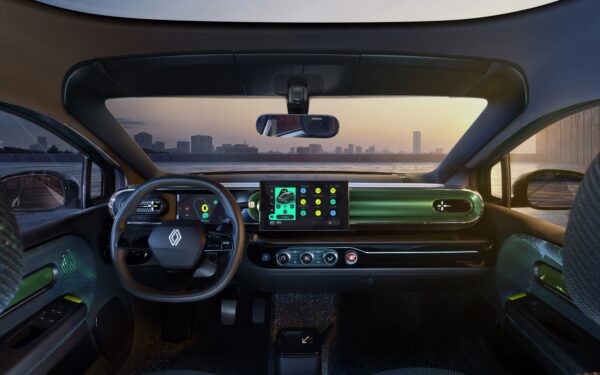 Renault Unveils Retro-Futuristic Twingo E-Tech Interior at Brussels Motor Show