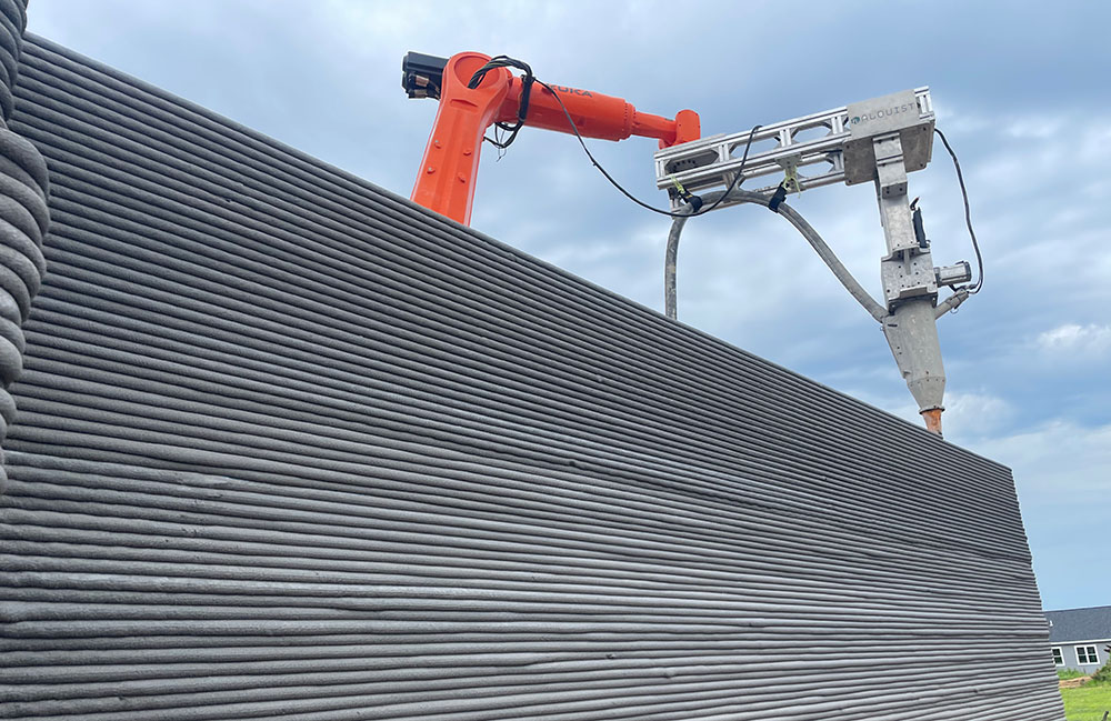 Giant Construction 3D Printer Can Build 3-Story Structures