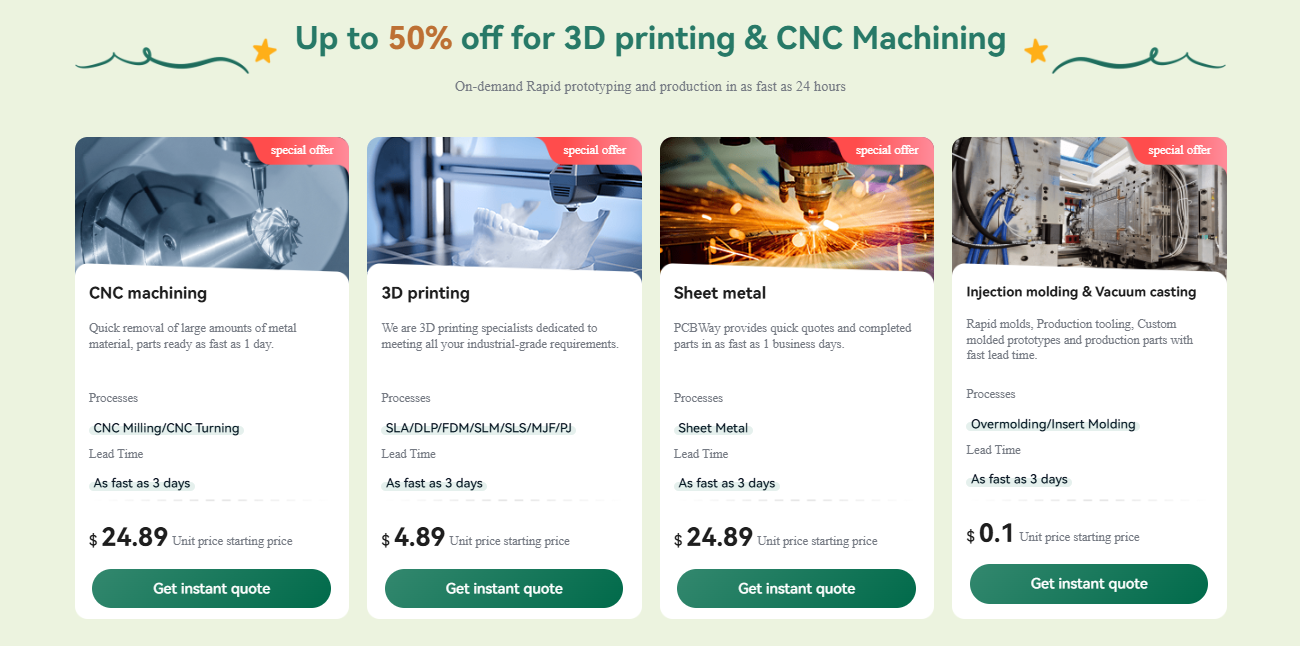 affordable pricing pcbway