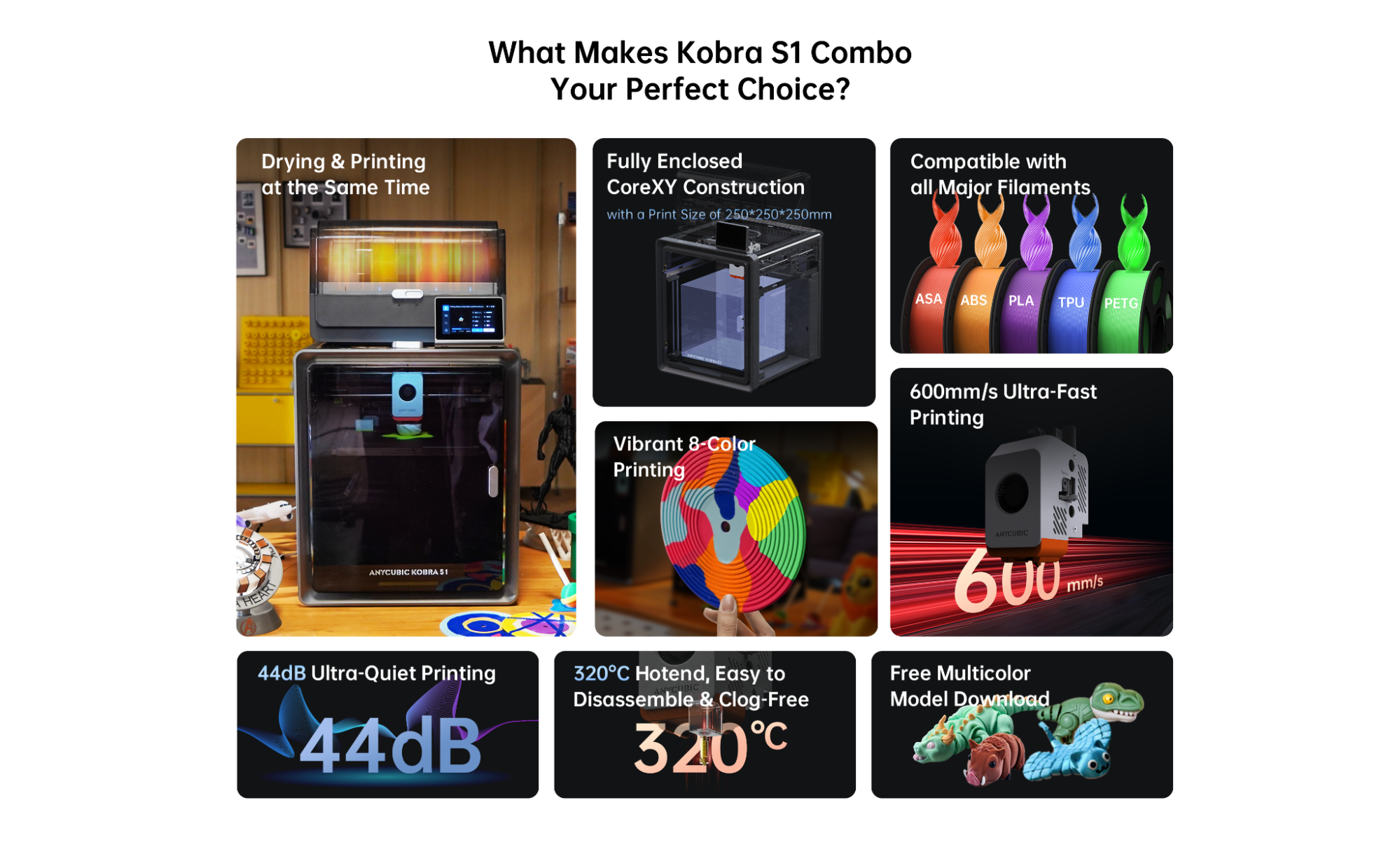 Anycubic Kobra S1 Combo