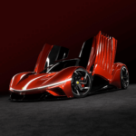 Unofficial Ferrari Testarossa EV Concept Realized with 3D Printing