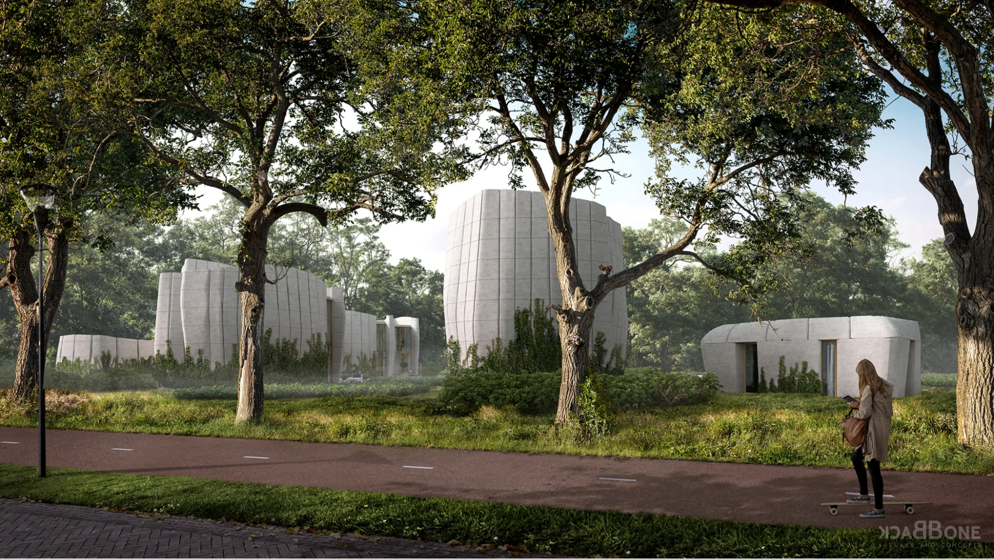 Multi-Floor 3D Printed Homes Take Shape in the Netherlands