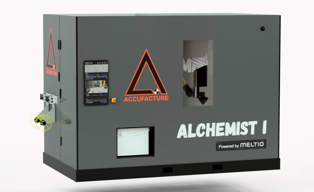 Accufacture Introduces Alchemist 1 Wire Printing Robotic Cell