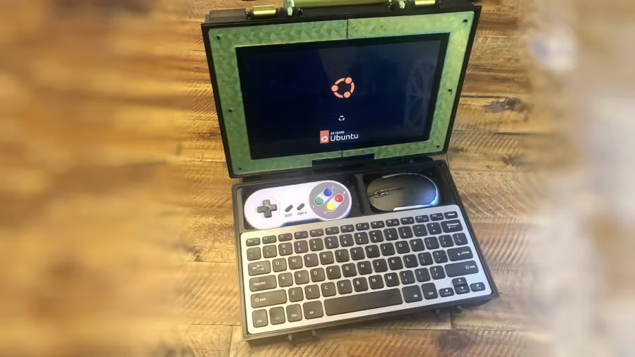 3D Printed Laptop Shell Brings Portability to the Raspberry Pi 5